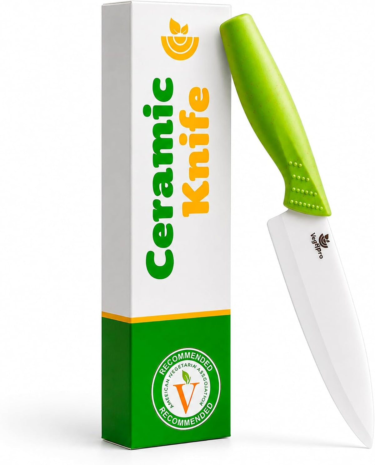 Ceramic Knife Set, 2 Piece, 6 and 4 Inch Sharp Kitchen Blades