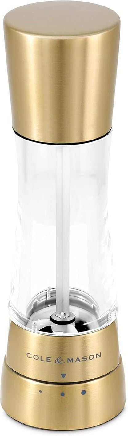 Cole & Mason Derwent Grinder, 7.5" Pepper Mill, Stainless Steel