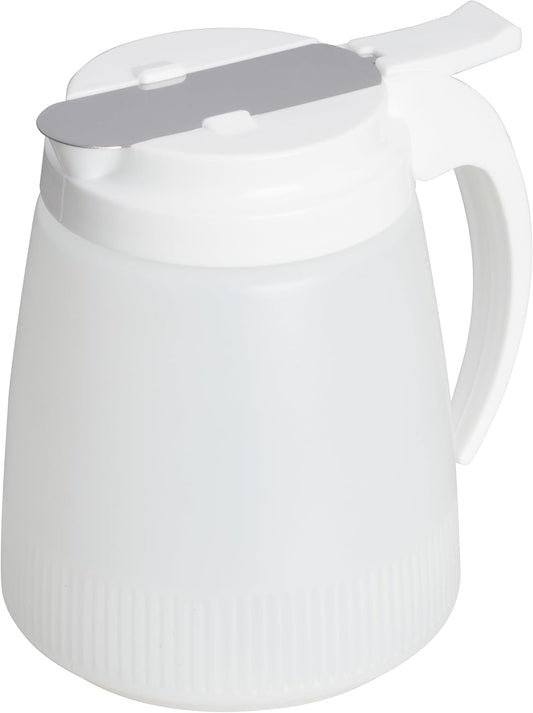 Winco PSUD-48 , Medium, White, Clear, 48 OZ, 1 Count (Pack of 1)