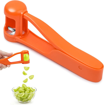 WhiteRhino Grape Cutter Grape Slicer for Toddlers,Grape Cherry Tomato Strawberry Cutter Quarter Slicer tool For Vegetable Fruit Salad Cake Decoration,Stainless Steel kitchen Gadget Fruit cutter(Bule)