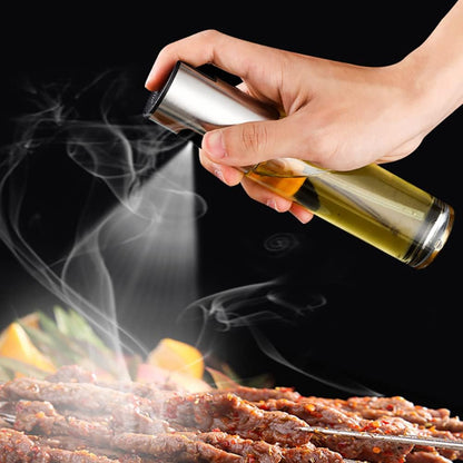 Oil Sprayer for Cooking Olive Oil Sprayer Mister for Air Fryer Vegetable Vinegar Oil Portable Mini Kitchen Gadgets for Baking,Salad,Grilling,BBQ,Roasting