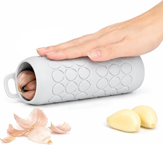 (2PCS) Silicone Garlic Peeler Tube Roller - Fast & Clean, Non-Slip Grip