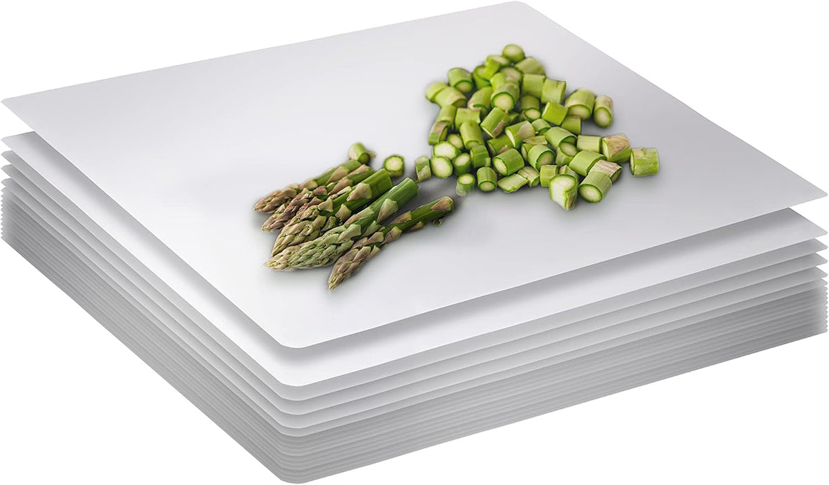Crown Display Disposable Cutting Boards for Kitchen Black Cutting Board 10 Inch X 13.5 Inch Flexible Cutting Boards For Kitchen ~ Patent Pending ~ Recyclable Disposable Cutting Board Sheets