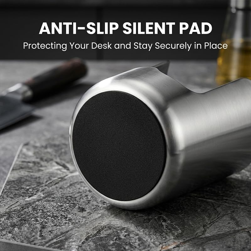 Stainless Steel Utensil Holder and Spoon Rest for Kitchen Counter，