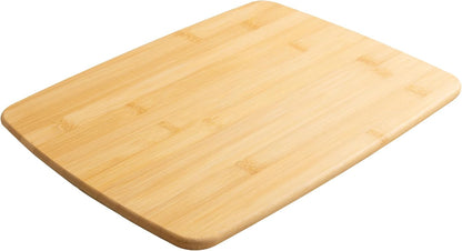 3-piece bamboo cutting board set,non-slip kitchen cutting board set includes 14 "x11", 10 "x8" and 8 "x5.5" for cutting meat, vegetables and cheese, which can be turned over and easily cleaned.