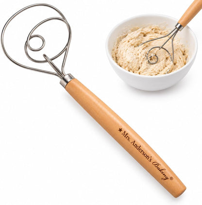 Mrs. Anderson’s Baking 6-Wire Pastry Cutter and Dough Blender, Stainless Steel with Wood Handle