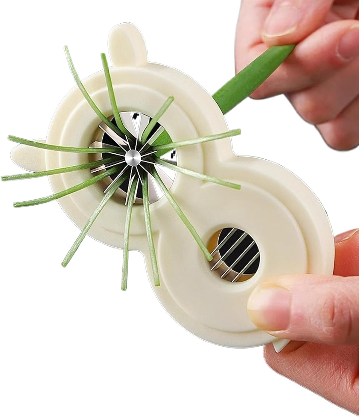 Blooming Onion Cutter 2-in-1 Shredder & Slicer,12 Strips Safe,Easy Clean