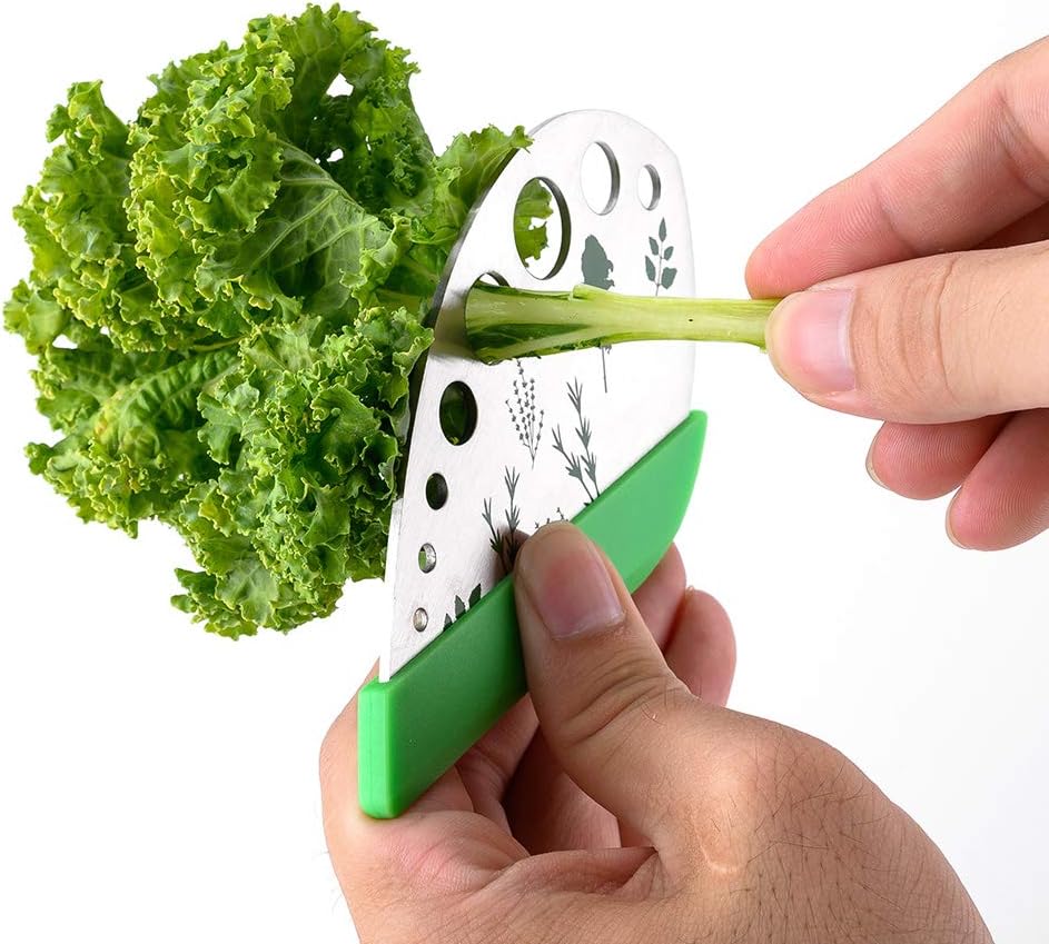 Herb Stripper Scissors Stainless Steel Leaf Remover