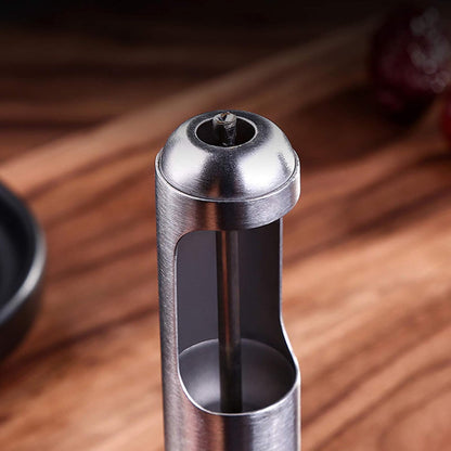 Stainless Steel Fruit Corer, Easy One Hand Use Kitchen Gadget for Cherry Olive Grape Hawthorn, with Durable Design
