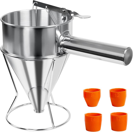 40oz 1200ML Stainless Steel Pancake Batter Dispenser