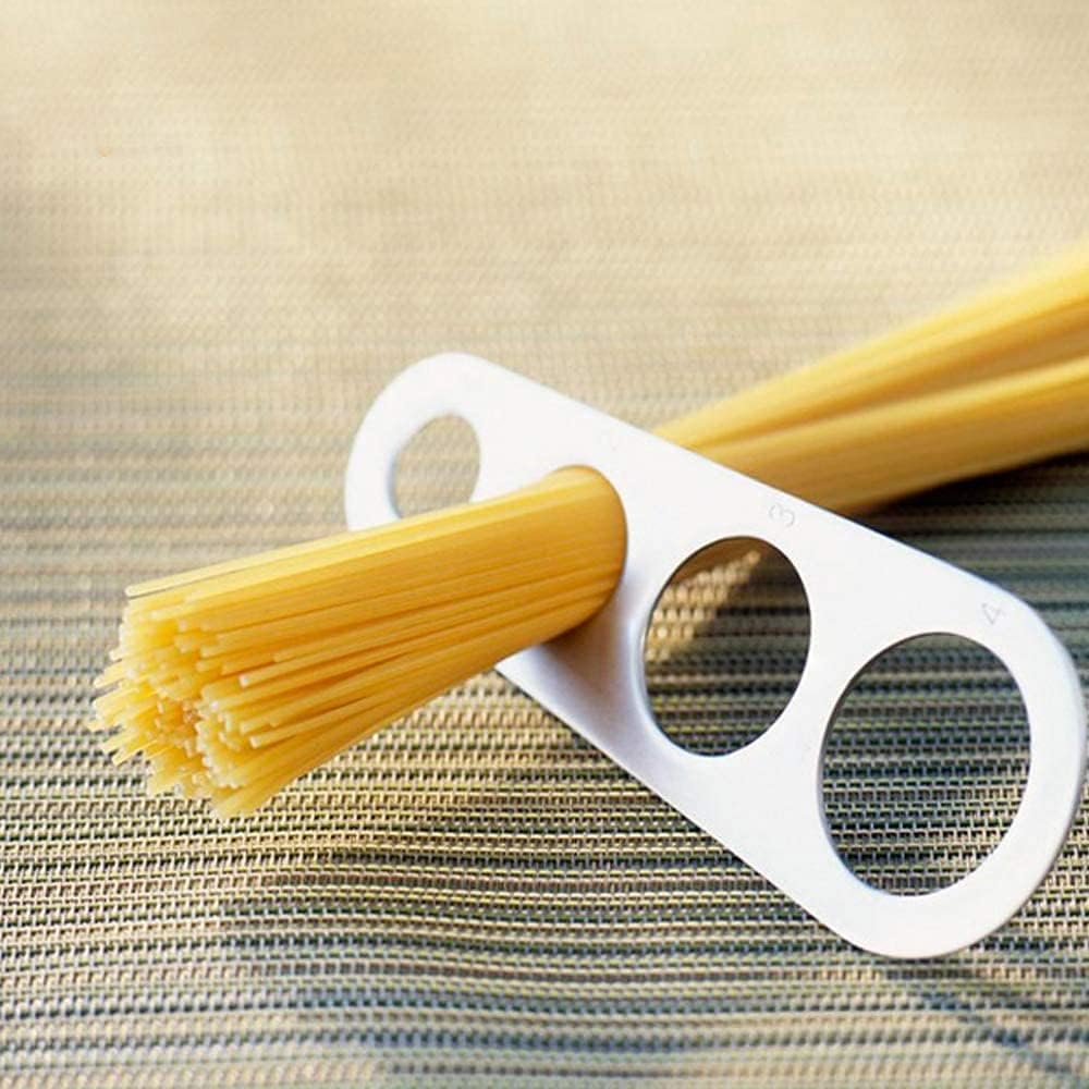 2-Packs Spaghetti Pasta Measurer Measure Tool, Stainless Steel Measurer for Pasta and Noodles. (PS-M2)