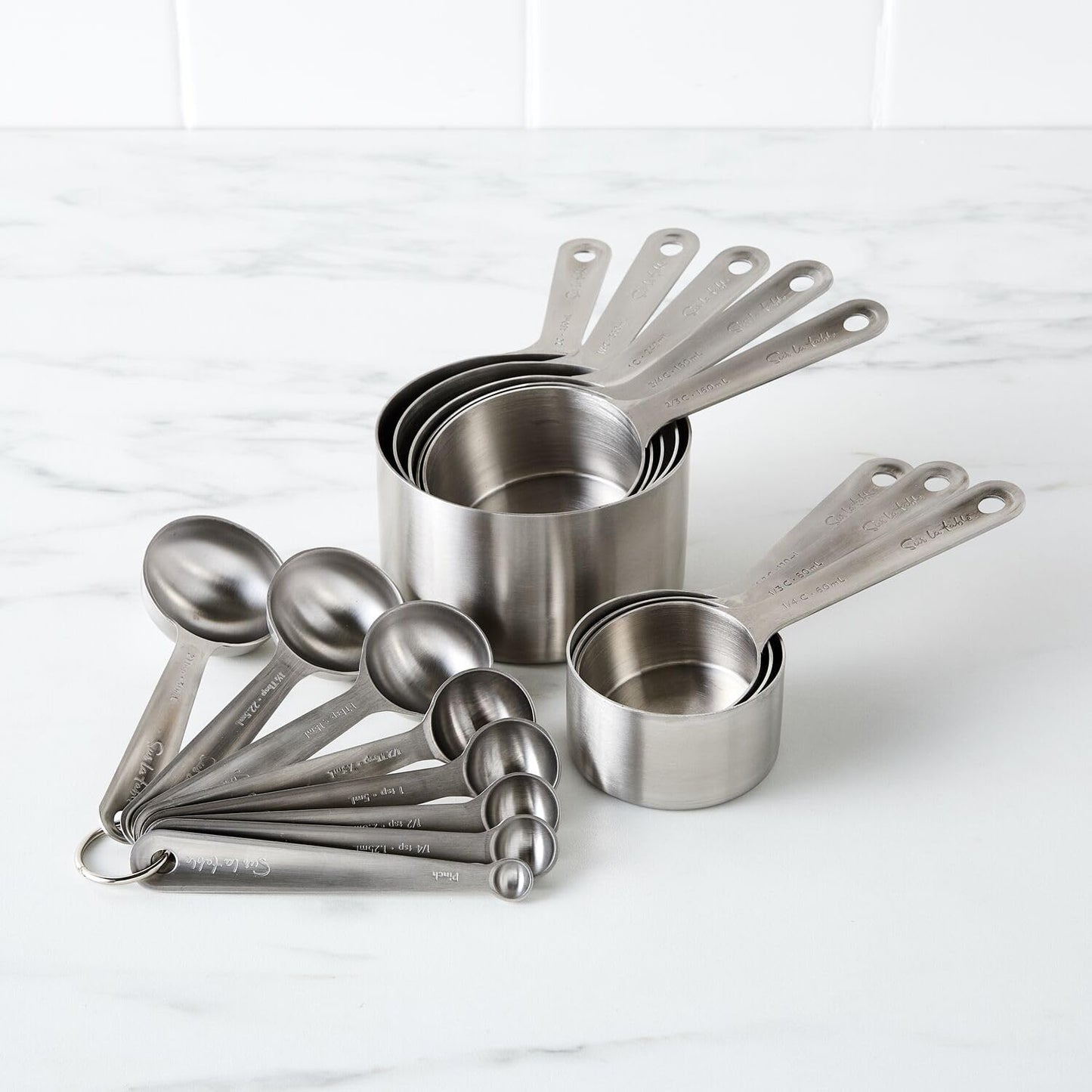Sur La Table 16-Piece Ultimate Measuring Set, Silver