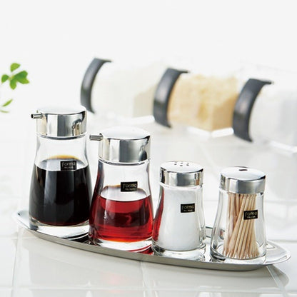アスベル Forma 1 X Glass Soy Sauce Pot, Soy Sauce Cruet