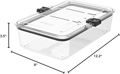 Prepara Latchlok 22.5 Cup Tritan Food Storage Container, Clear