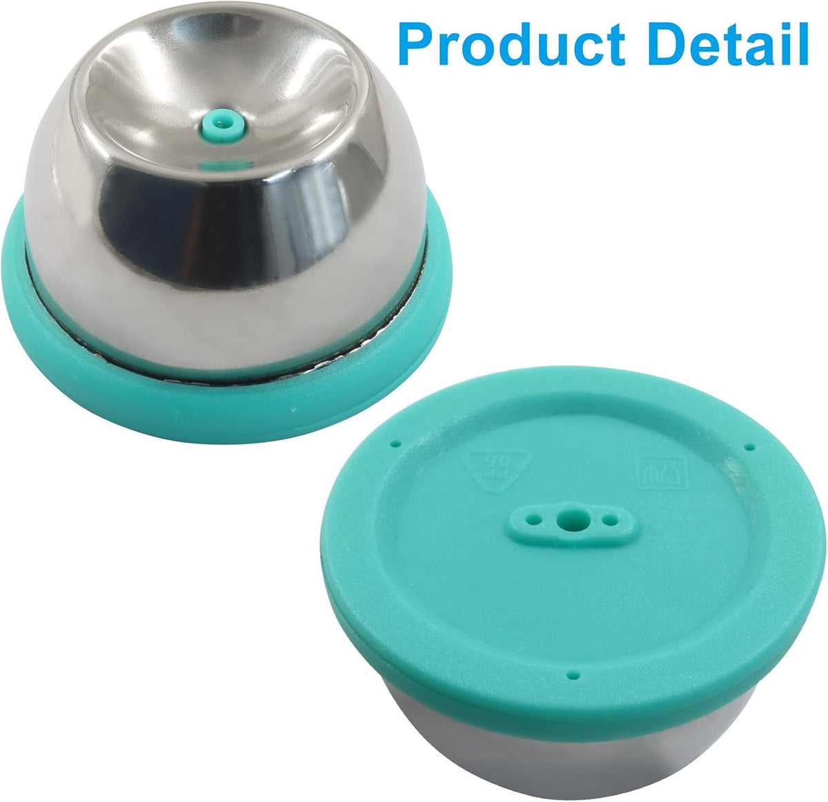 Stainless Steel Egg Piercer, Green