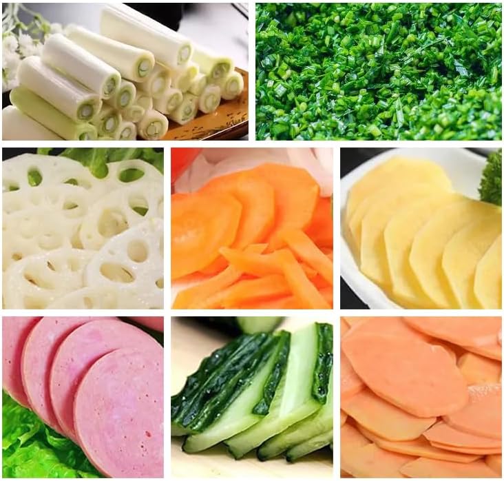 Green Onion Celery Parsley Cutter Chopper Cabbage Chilli Pepper Shredding Cutting Machine Vegetable and Fruit Slicing Machine