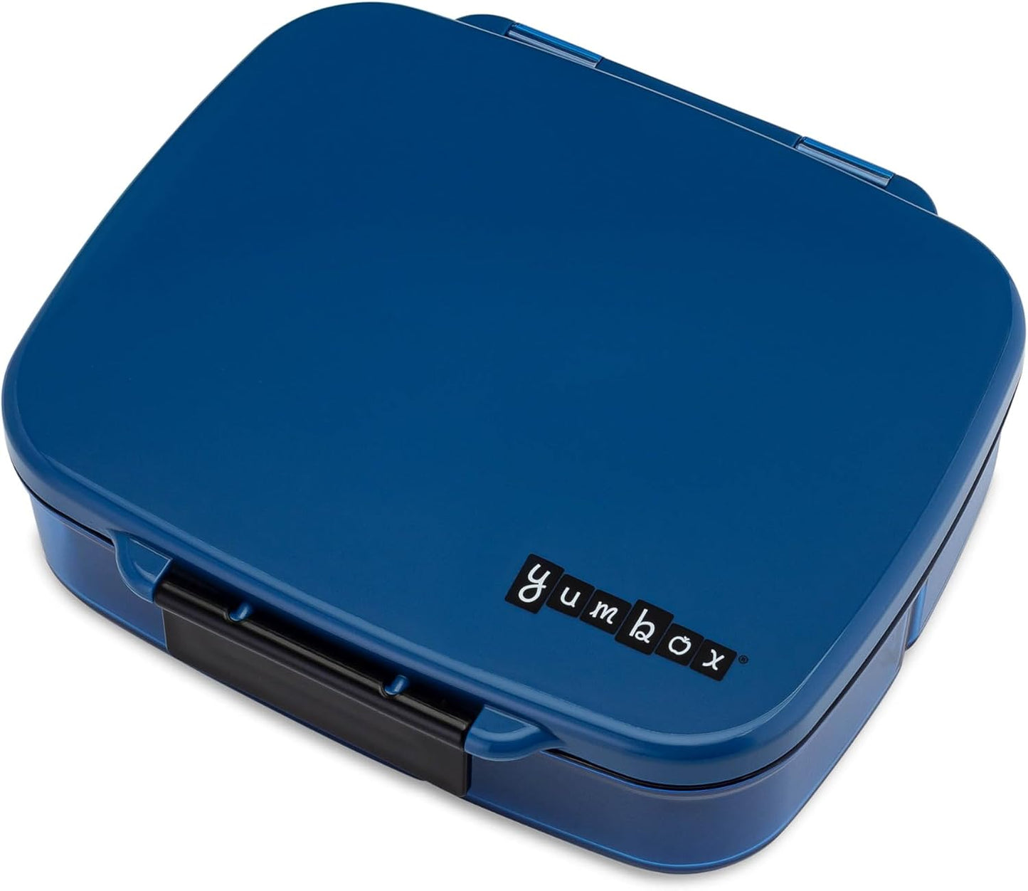 Yumbox Go Leakproof Bento Lunch Box, 5 Compartments, Charcoal Gray | Deep Portioned Tray | Removable Silicone Gasket | Lightweight Construction | Fits Most Lunch Bags | Easy-Clean Design