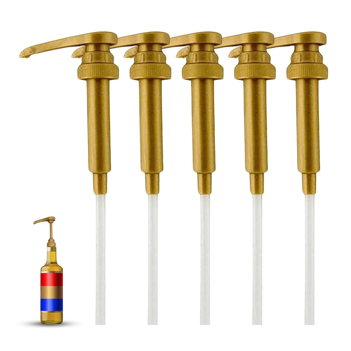 Torani Syrup Pump, 750 ML (Pack of 5)