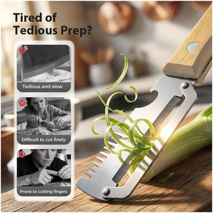 2-PACK Multifunctional Kitchen Vegetable Peeler – Stainless Steel Blade, Ergonomic Handle & Ideal for Fruits and Vegetables 3 In 1 Multi-Function Thickened Fruit Peeler Knife, Peel Julienne (2*Mixed)