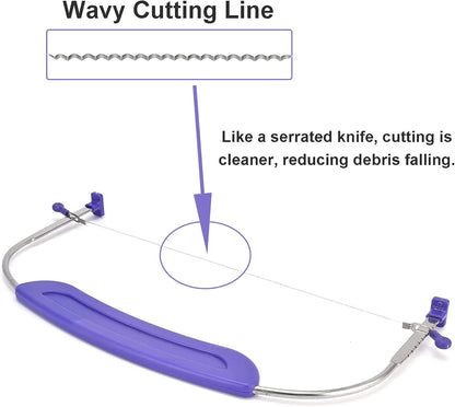 Professional 10-Inch Stainless Steel Cake Leveler & Slicer Baking Tool