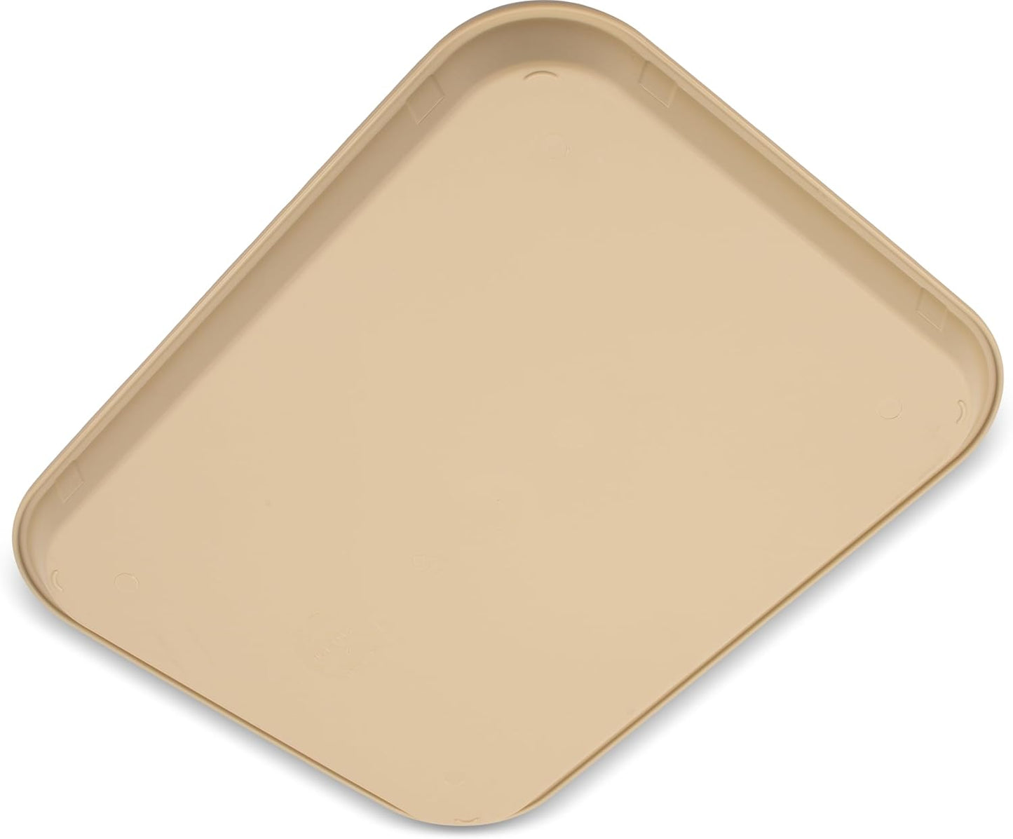 Carlisle FoodService Products Café Cafeteria Tray, Fast Food Tray for Restaurant or Commercial Use, 14" x 18", 1 Count, Black