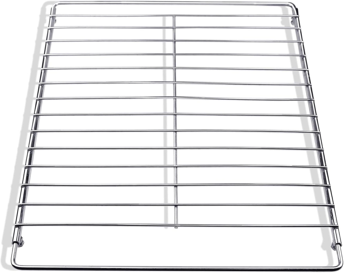 Adjustable Extendable Oven Rack, Universal Chrome Plated Wire Shelf, Adjusts from 17" to 30" Wide, Compatible with GE, Whirlpool, Frigidaire, Kenmore, Samsung, LG, Ovens, 1 Pack