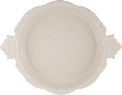10 Strawberry Street Pumpkin Patch Covered Pie Plate (Autumn Damsom)