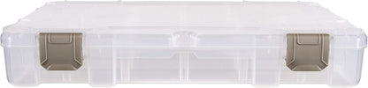 ArtBin Large Solutions Box Clear Art & Craft Organizer with Dividers - Plastic Storage Case for Convenient and Versatile Storage - Ideal for Various Craft Supplies