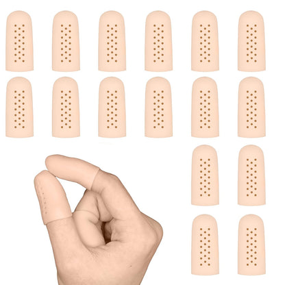 14Pcs Anti-Cut Finger Heavy Reusable Safety Protector Covers for Work -