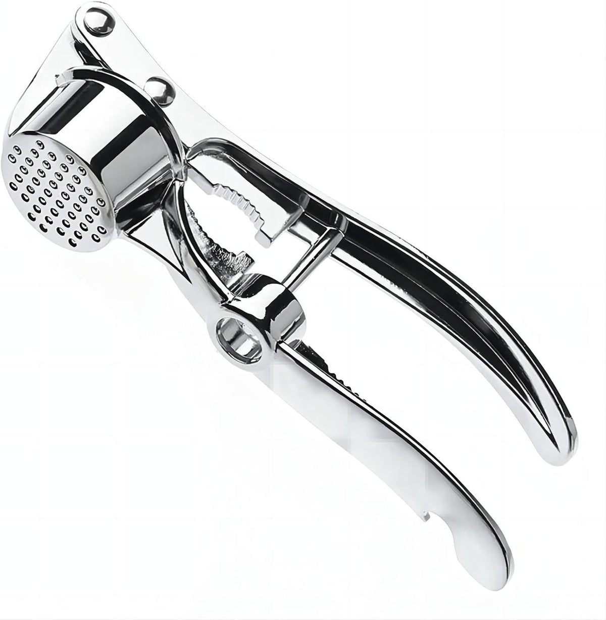 Stainless Steel Garlic Press, 5 in 1 Kitchen Mincer and Crusher
