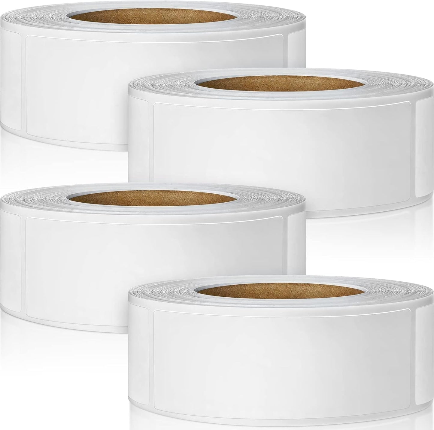 Leinuosen Freezer Labels 1 x 3 Inch Removable Food Tapes Stickers Date Stickers Storage Labels Refrigerator Freezer Paper Food Tapes Writing for Containers(300 Pieces)