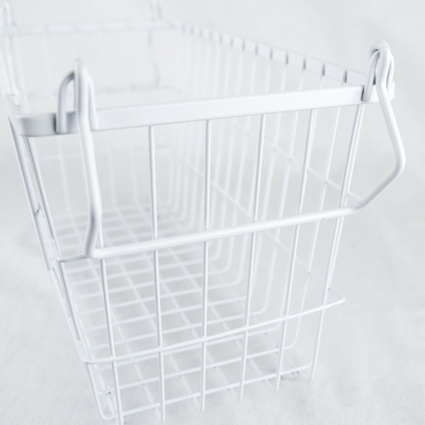 DII Metal Wire Mesh Stackable Utility Storage Bin, Small Round, 12x12x10", Bronze