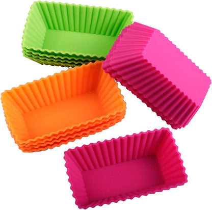 Webake Silicone Dipping Bowls, 3oz Small Pinch Bowls for Cooking Prep, Sauce, Condiment Server, BPA Free Set of 6