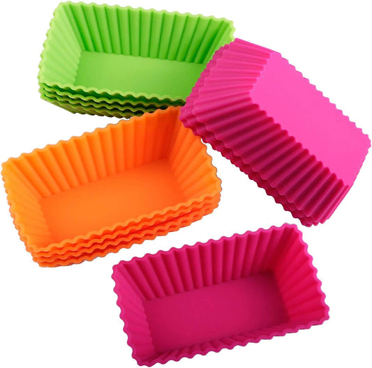 Webake Silicone Dipping Bowls, 3oz Small Pinch Bowls for Cooking Prep, Sauce, Condiment Server, BPA Free Set of 6