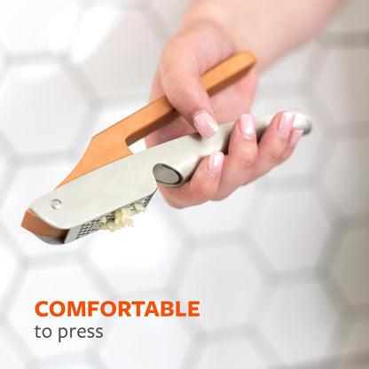 Full Circle No Mess Garlic Press, Dishwasher safe