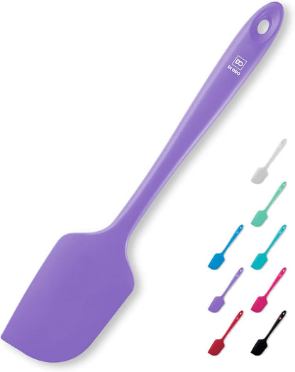 DI ORO Large Silicone Spatula - 600F Heat Resistant, Black