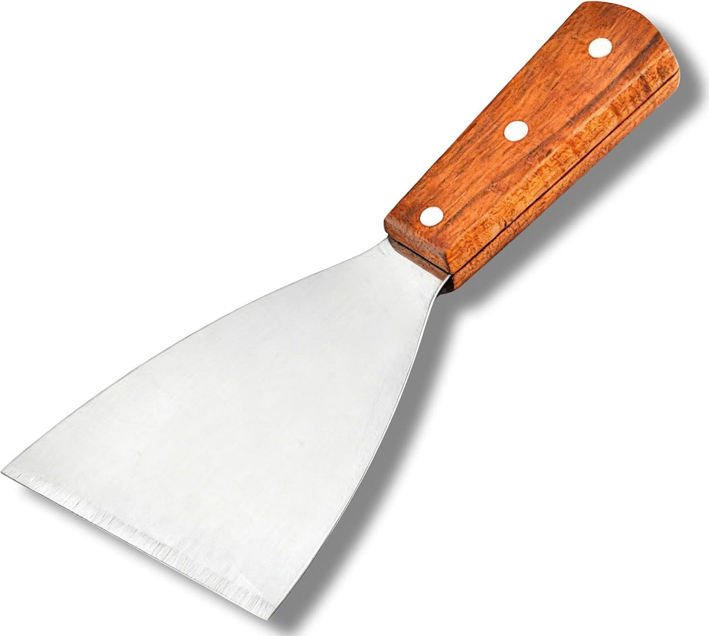 Multipurpose Bench Scraper, Dough Scraper and Dough Cutter for Flat Top Griddle, Bread, Pizza, and Pastry – Stainless Steel Griddle Scraper Chopper for Baking and Cooking