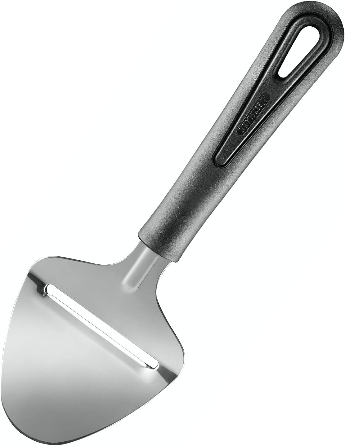 Westmark Stainless Steel Cheese Slicer – Multi-functional German Cheese Slicer, Handheld Hard & Semi-Hard Cheese Cutter, Adjustable Cheese Shaver, Ergonomic Handle, Dishwasher Safe, Red/Black
