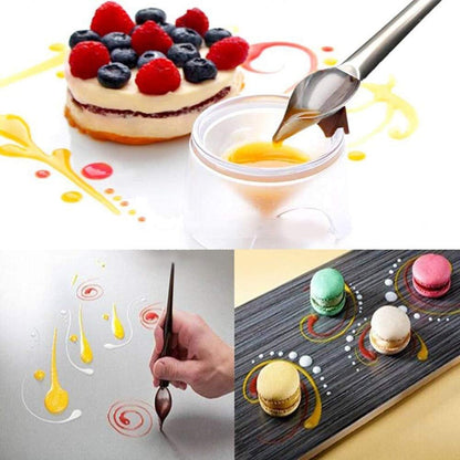 Culinary Specialty Tools Set,Professional Chef Cooking Plating Kit, 7 Pieces, Stainless Steel