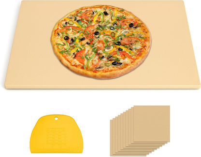 Extra Large Rectangular Pizza Stone 22" x 14",Baking Stone