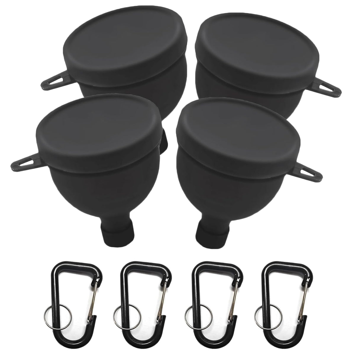 2 Pack Premium Protein Powder Containers - Portable Protein Funnels(50ml)