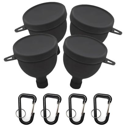 2 Pack Premium Protein Powder Containers - Portable Protein Funnels(50ml)