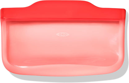OXO Good Grips Silicone Reusable Bag - Stand-Up Cup (8 oz) - Oat