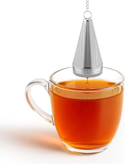 304 Stainless Steel Cone Tea Infuser for Loose Leaf Tea Steeper