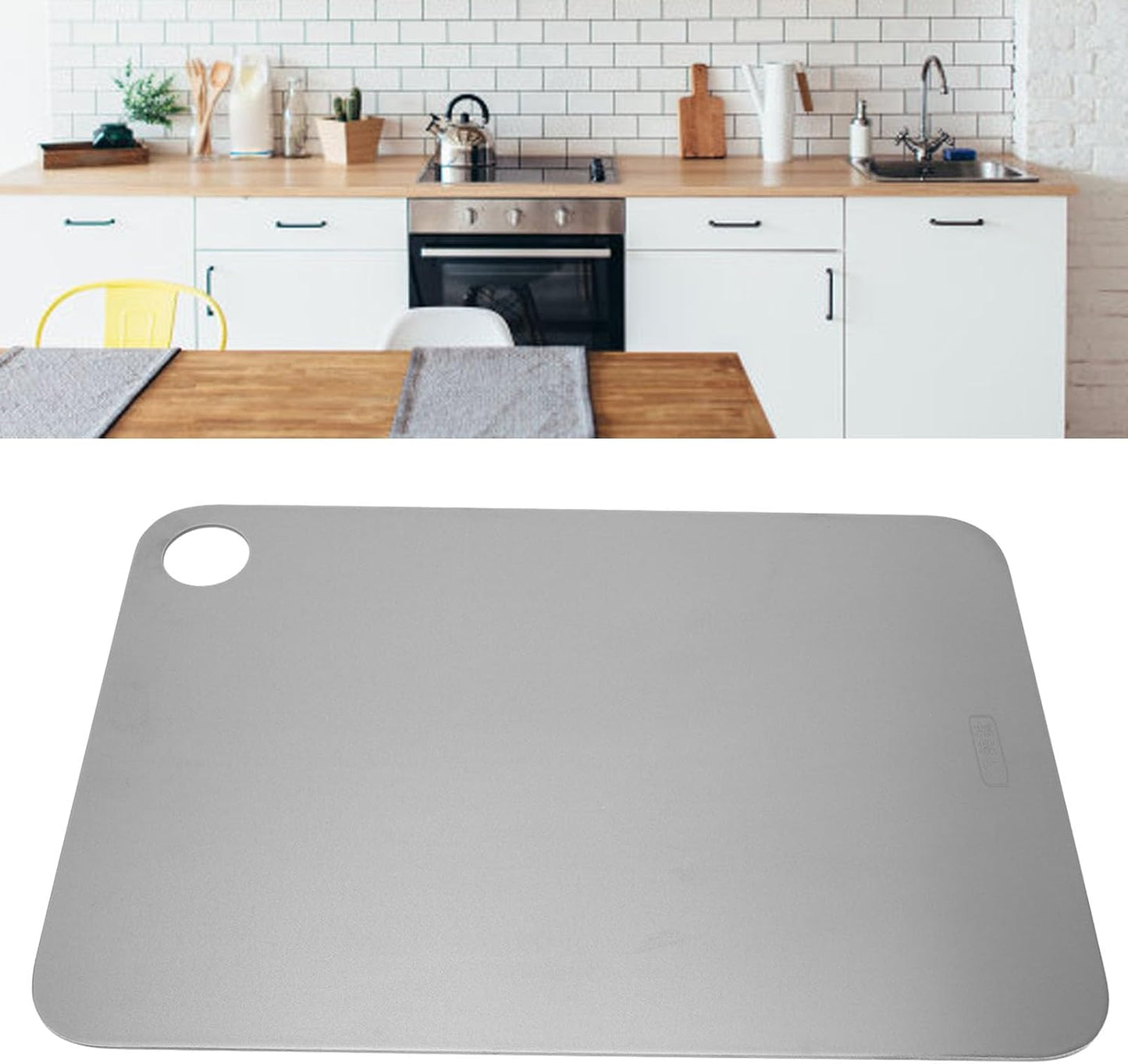 Kitchen Cutting Board,Anti Slip Home Cooking Cutting Mat Kitchen Chopping Mat Cutting Board Home Cutting Board Kitchen Chopping Board (290 * 200 * 1.2mm)