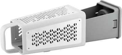 ZWILLING Z-Cut Multifunctional Grater, Mandoline, Faster Grating Technology, Zester, Rasp Grater, Slicer, Finger Guard, Grey