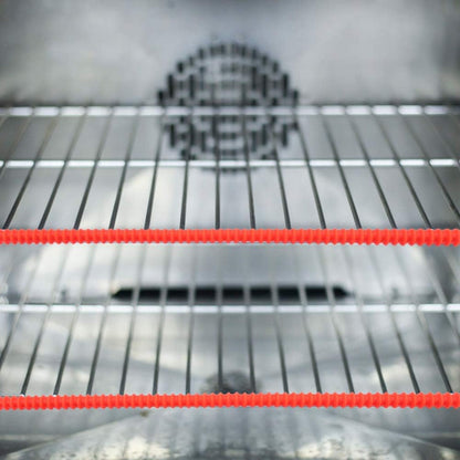 Fdit Heat Insulated Silicone Clips for Oven Rack Shelf Guards, 2 Pack