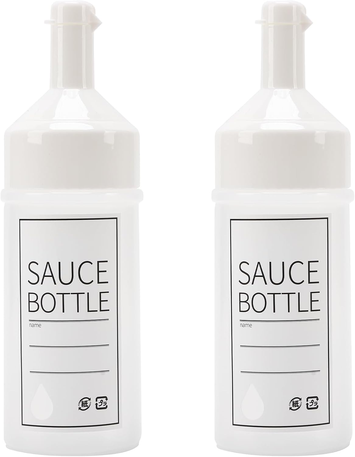 Dressing Container Compatible with Ranch, 2 Pack Shaker Mixer Bottles
