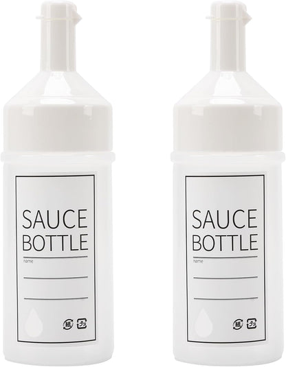 Dressing Container Compatible with Ranch, 2 Pack Shaker Mixer Bottles