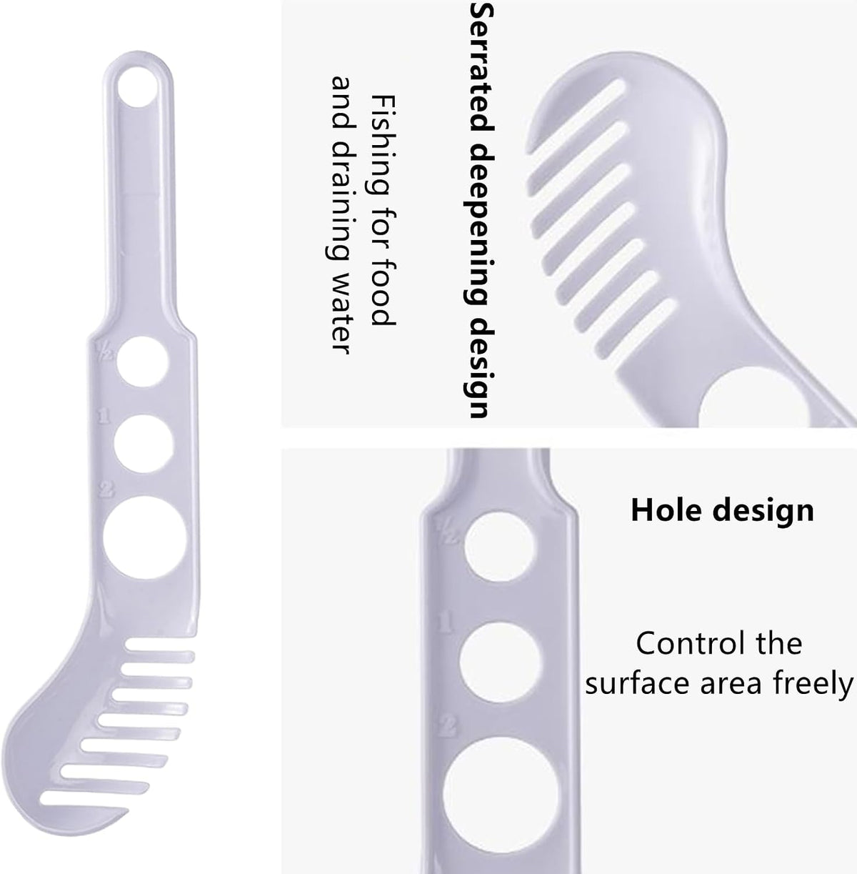 1 Pcs Spaghetti Measure Tool Professional Spaghetti Spoon Pasta Spoon for Home Kitchen Restaurants
